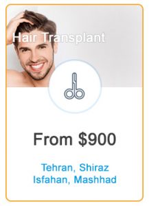Hair Transplant package in Iran